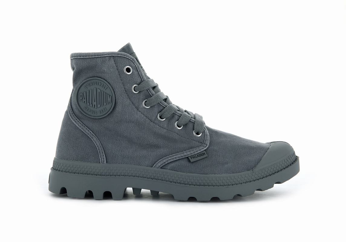 Palladium Pampa Hi Mens Boots Dark Navy Australia [UBMWHZ-273]